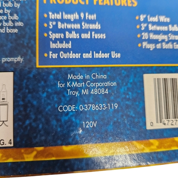 NIB Foremost 100 Icicle Add-a-Set White‎ Lights White Wire Christmas Lights - Picture 5 of 8